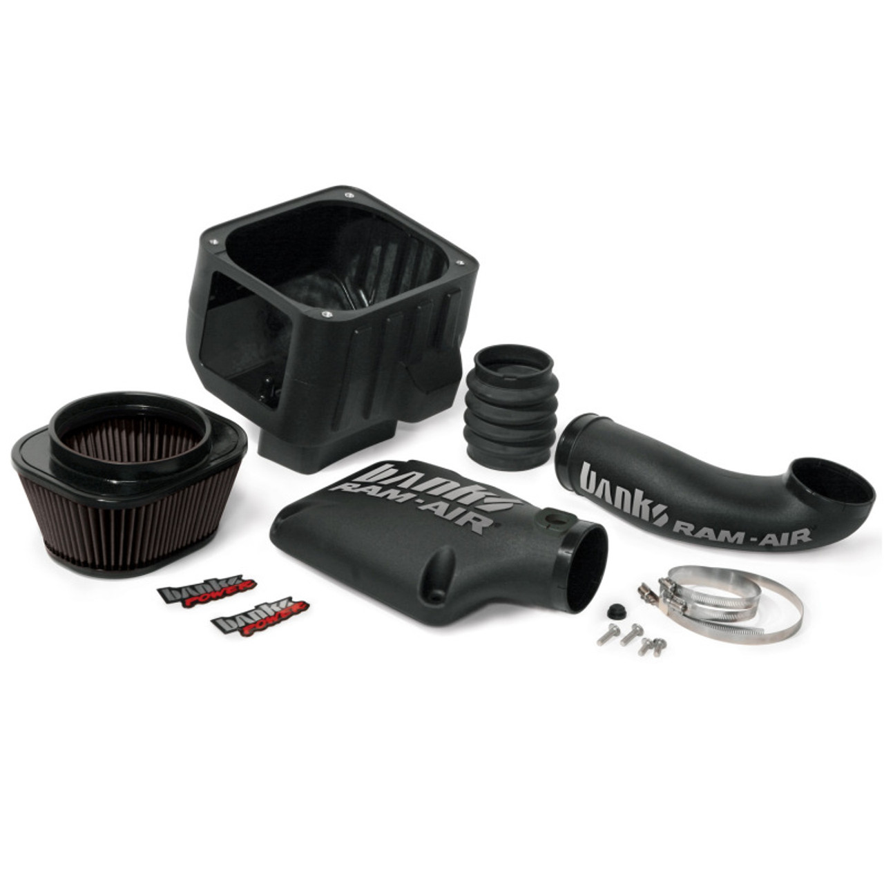 Banks Power 09-12 Chev/GMC 1500 w/Elec Fan Ram-Air Intake System - Dry Filter - 41850-D