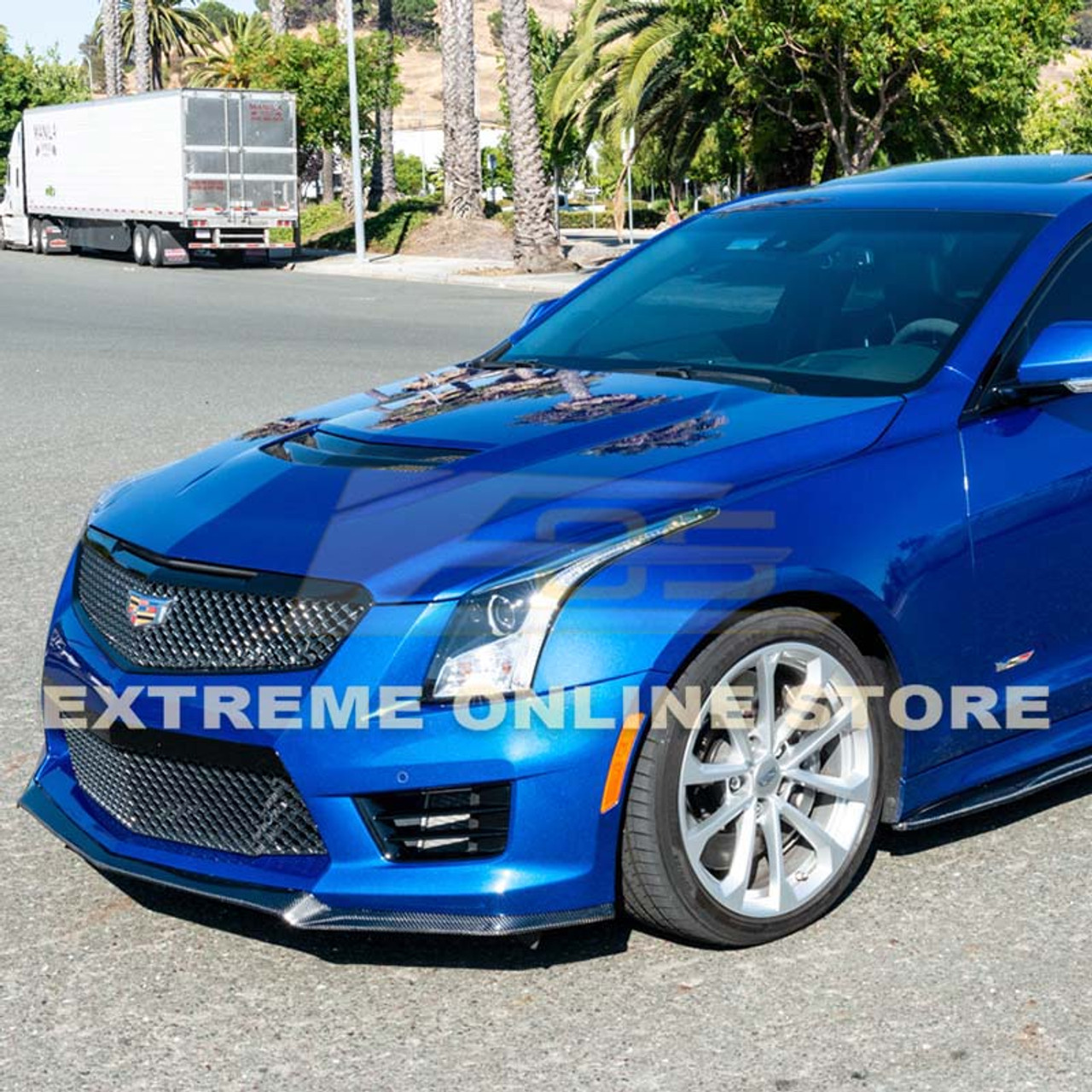 EOS Front Splitter - Carbon Fiber - Cadillac ATS-V