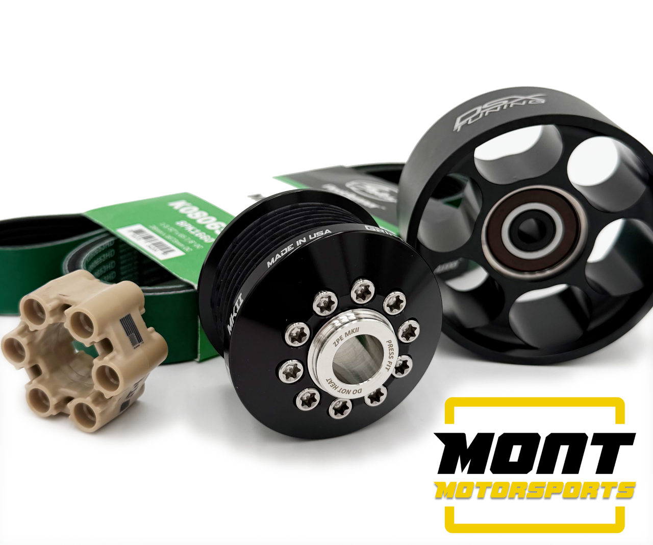 Griptech LSA Upper Pulley Kit -  09-15 CTS-V / 12-15 ZL1