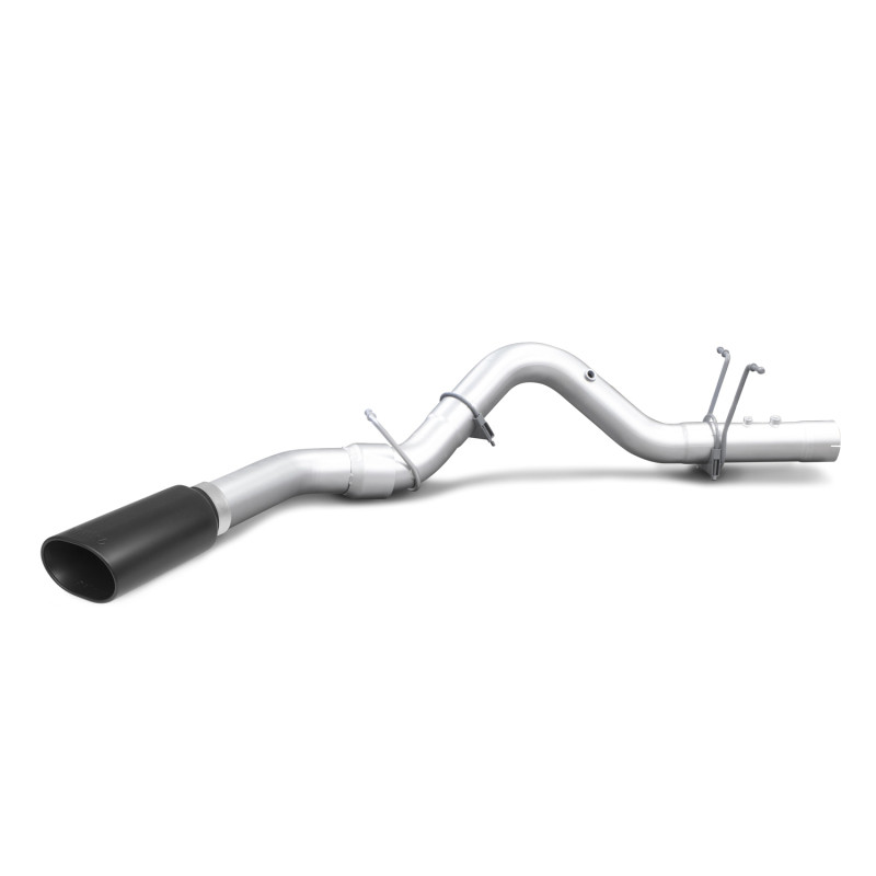 Banks Power 17+ GM Duramax L5P 2500/3500 Monster Exhaust System - SS Single Exhaust w/ Black Tip - 48947-B