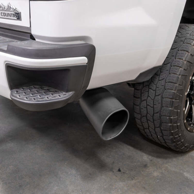 Banks Power 11-15 Chevrolet Silverado 6.6L LML 5in Monster Exhaust w/ SideKick S/S Black Tip - 48998-B