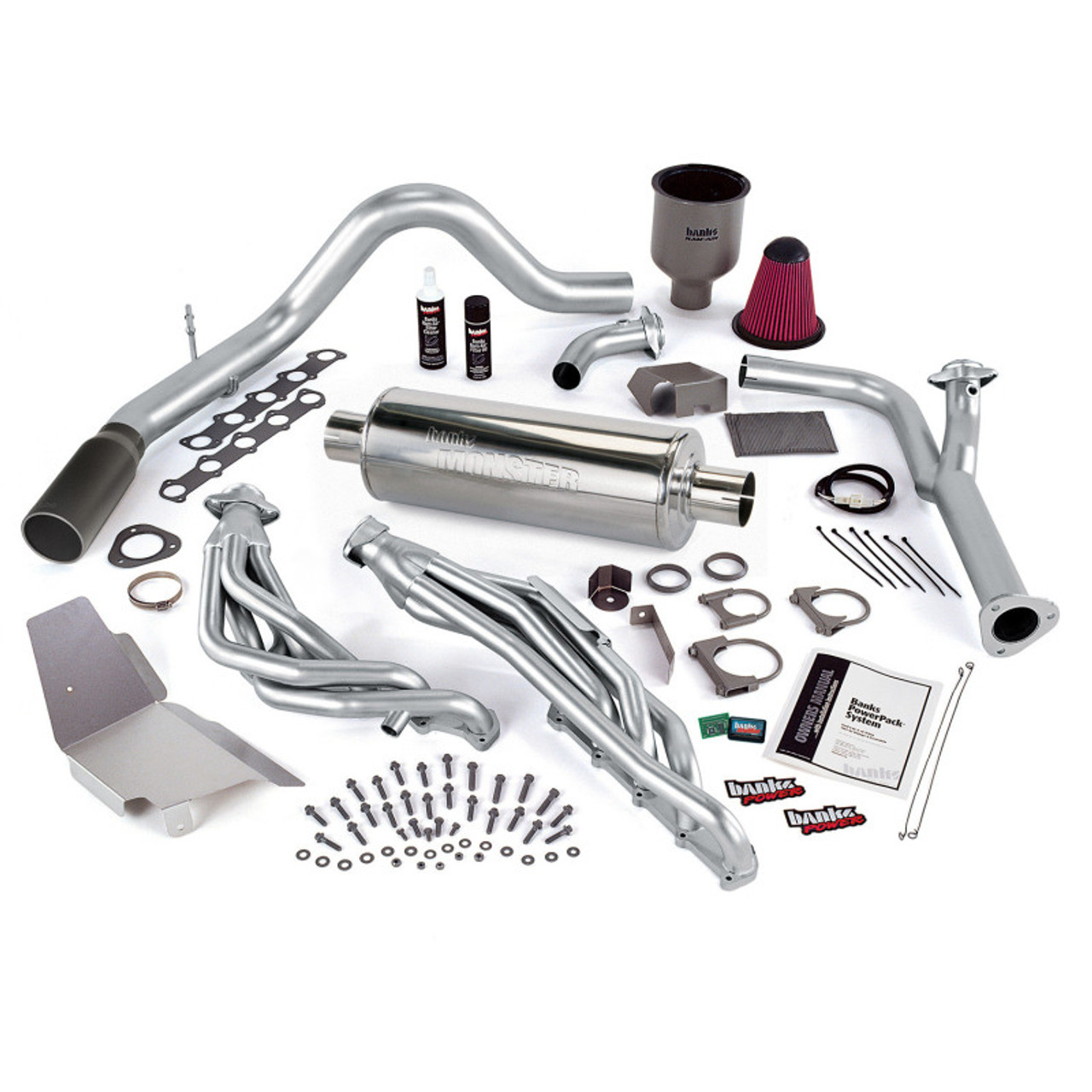 Banks Power 99-04 Ford 6.8L Truck EGR-Late Cat PowerPack System W/AutoMind - 49442-B