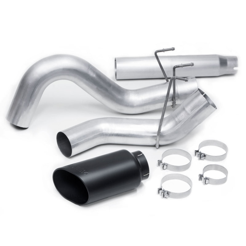 Banks Power 10-12 Ram 2500/3500 6.7L CCSB/MCSB 5in Monster Exhaust System w/ SideKick SS Black Tip - 49779-B