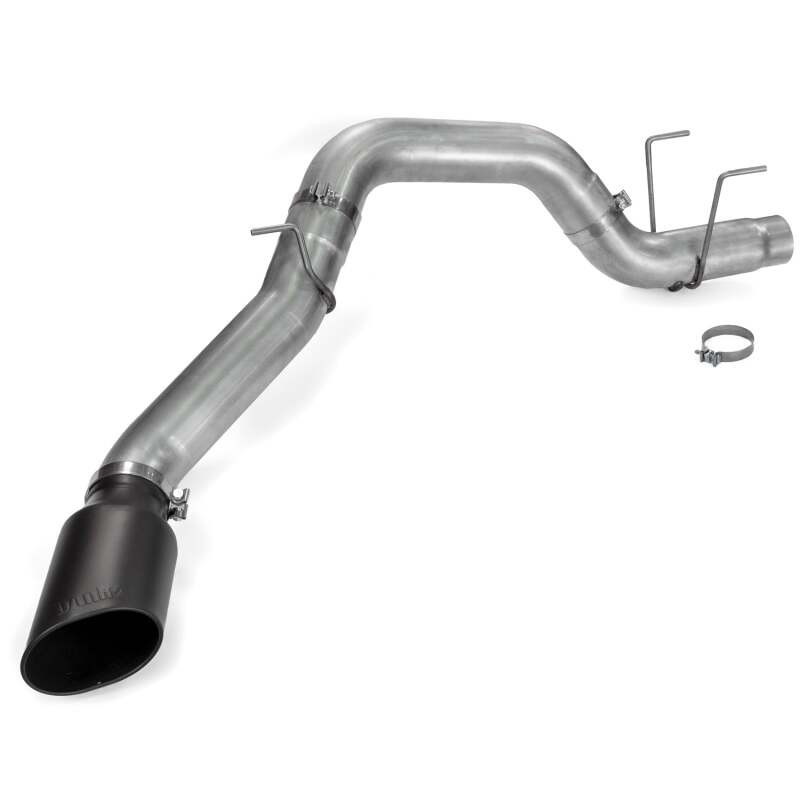 Banks Power 19-23 Dodge RAM Monster Exhaust 5.0in Single 6.7L MCSB DRW w/ SideKick Black Tip - 49832-B