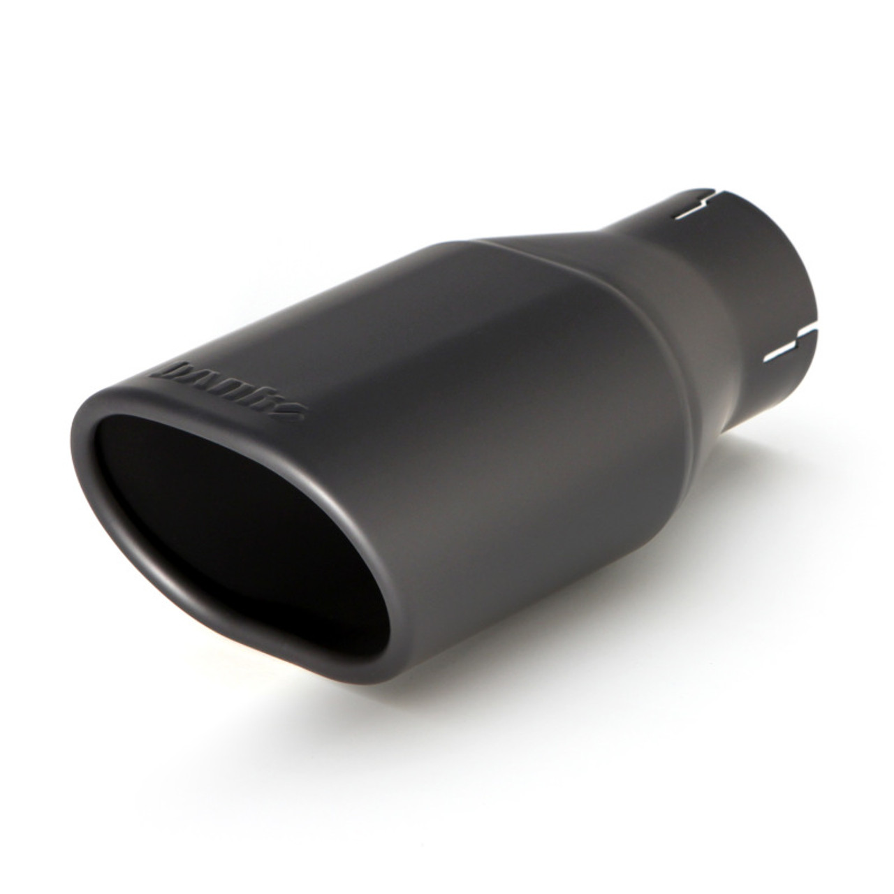 Banks Power 97-99 Jeep 2.5/4.0L Wrangler Slip Fit Cat Monster Exh Sys - SS Single Exh w/ Blk Tip - 51312-B
