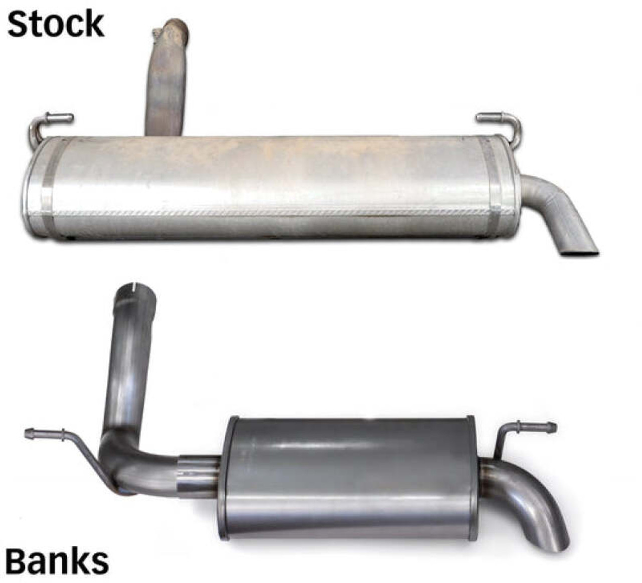Banks Power 18-23 Jeep Wrangler 3.6L Monster Exhaust System - SS Single Exhaust - 51367