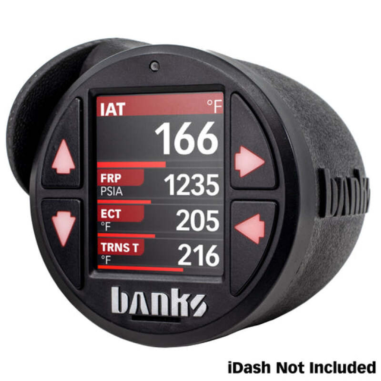 Banks Power 16-23 Toyota Tacoma - iDash Stealth Single Gauge Pod Kit - 63372