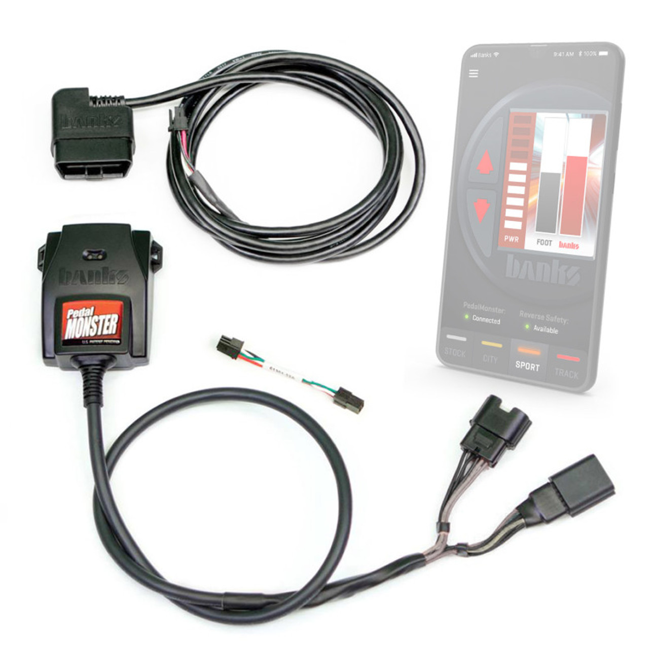 Banks Power 2006-2007 CHEVY/GMC 2500 Pedal Monster Kit(Stand-Alone)-Molex MX64-6 Way-Use w/Phone - 64315