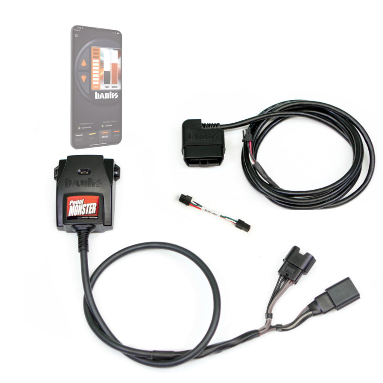 Banks Power 2006-2007 CHEVY/GMC 2500 Pedal Monster Kit(Stand-Alone)-Molex MX64-6 Way-Use w/Phone - 64315