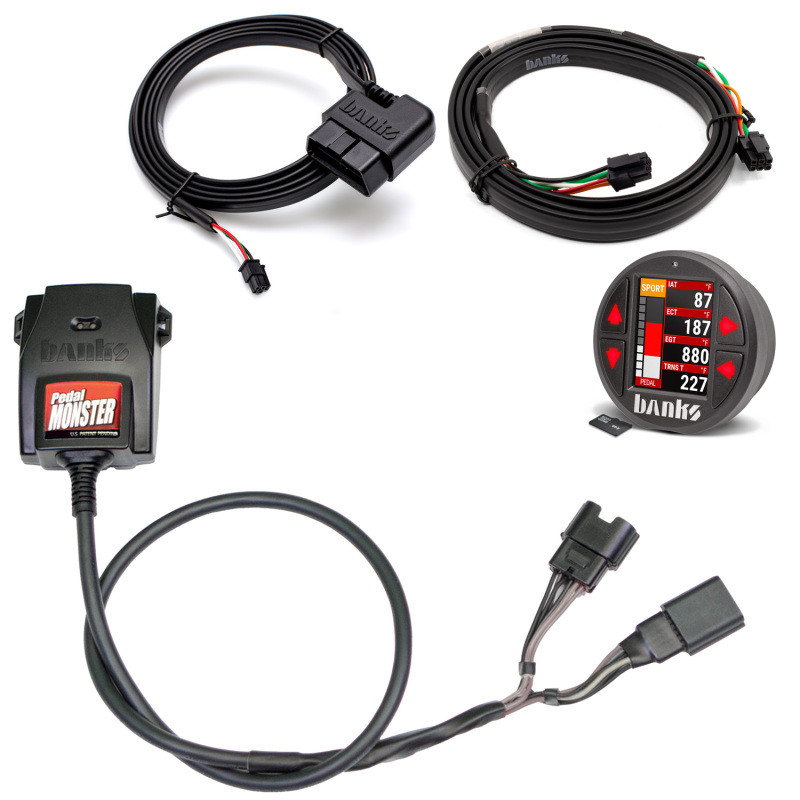 Banks Power Pedal Monster Kit Molex MX64 6-Way CONFIG 2 PM-03 w/iDash Data Pro 06-07 Chevy - 64318-P Photo - out of package