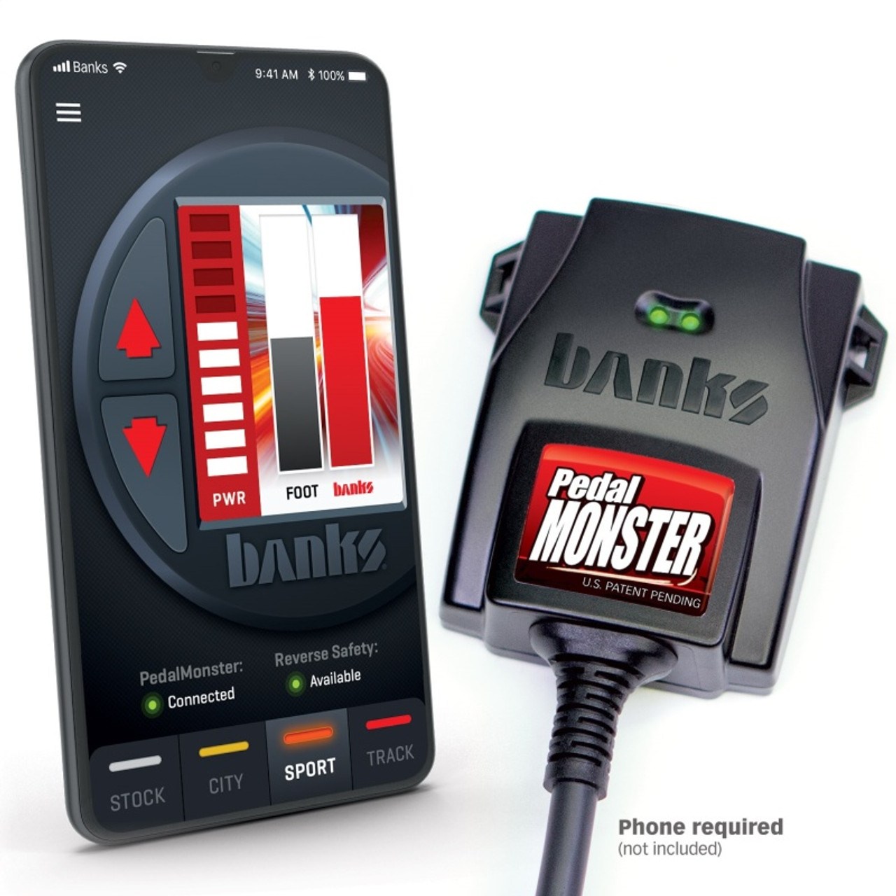 Banks Power Pedal Monster Kit (Stand-Alone) - TE Connectivity MT2 - 6 Way - Use w/Phone - 64330