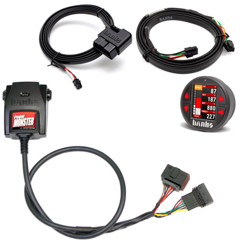 Banks Power Pedal Monster Kit TE Connectivity MT2 6 Way With iDash Pro - 64332-P Photo - out of package
