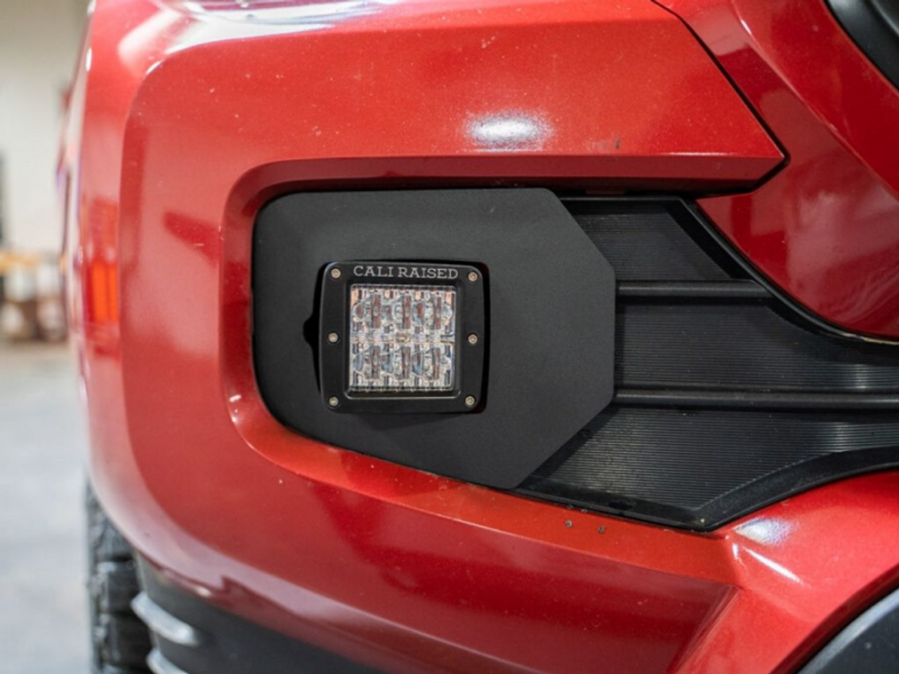 Cali Raised 2016-2023 Toyota Tacoma Led Fog Light Pod Replacements Brackets Kit - 3X2 18W Led Pods - CR2531