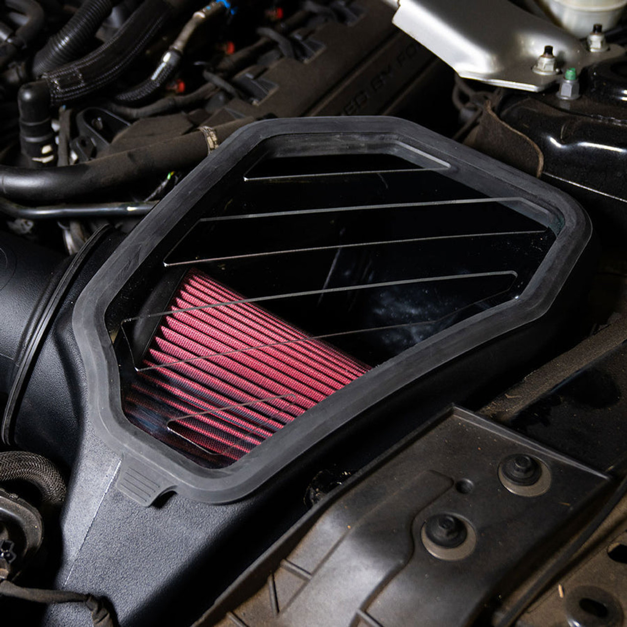 JLT Cold Air Intake Kit w. Snap-In Lid - NO TUNE - 15-20 Mustang GT350