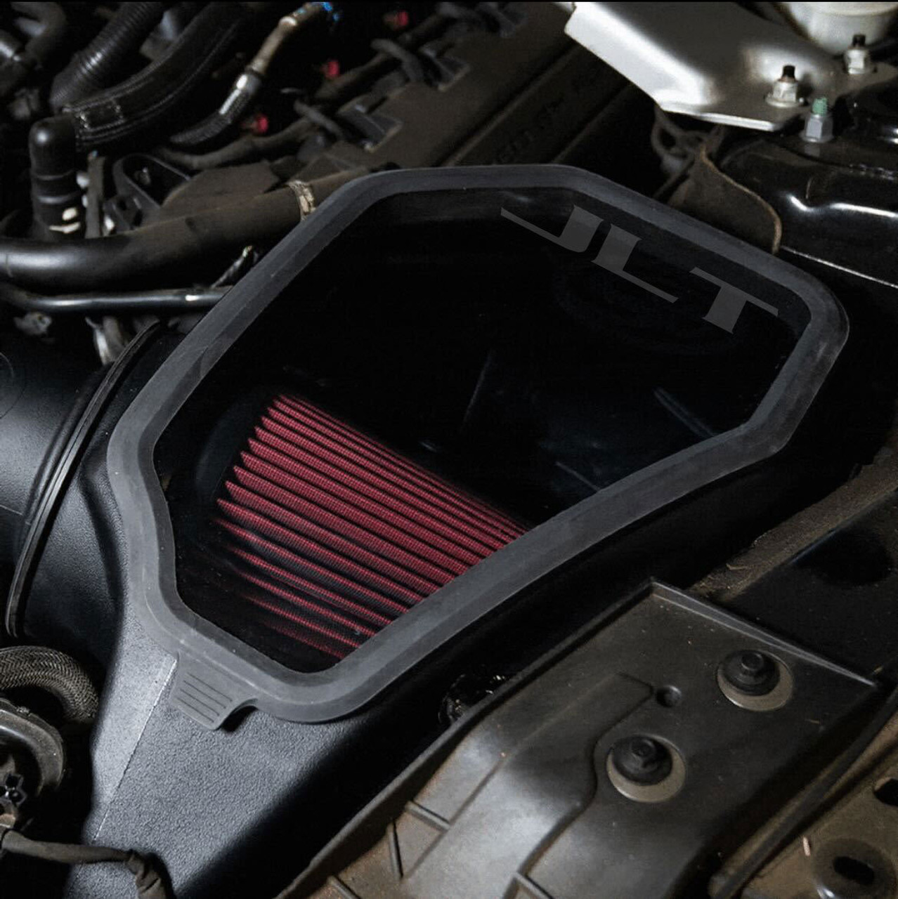 JLT Cold Air Intake Kit w. Snap-In Lid - NO TUNE - 15-20 Mustang GT350