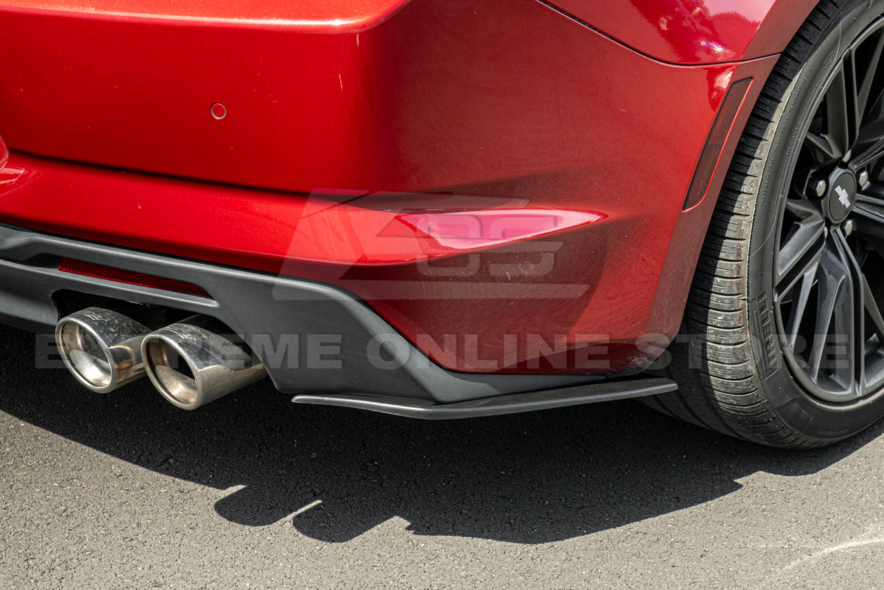 EOS Rear Bumper Valence Lip - Matte Black - 16-24 Camaro