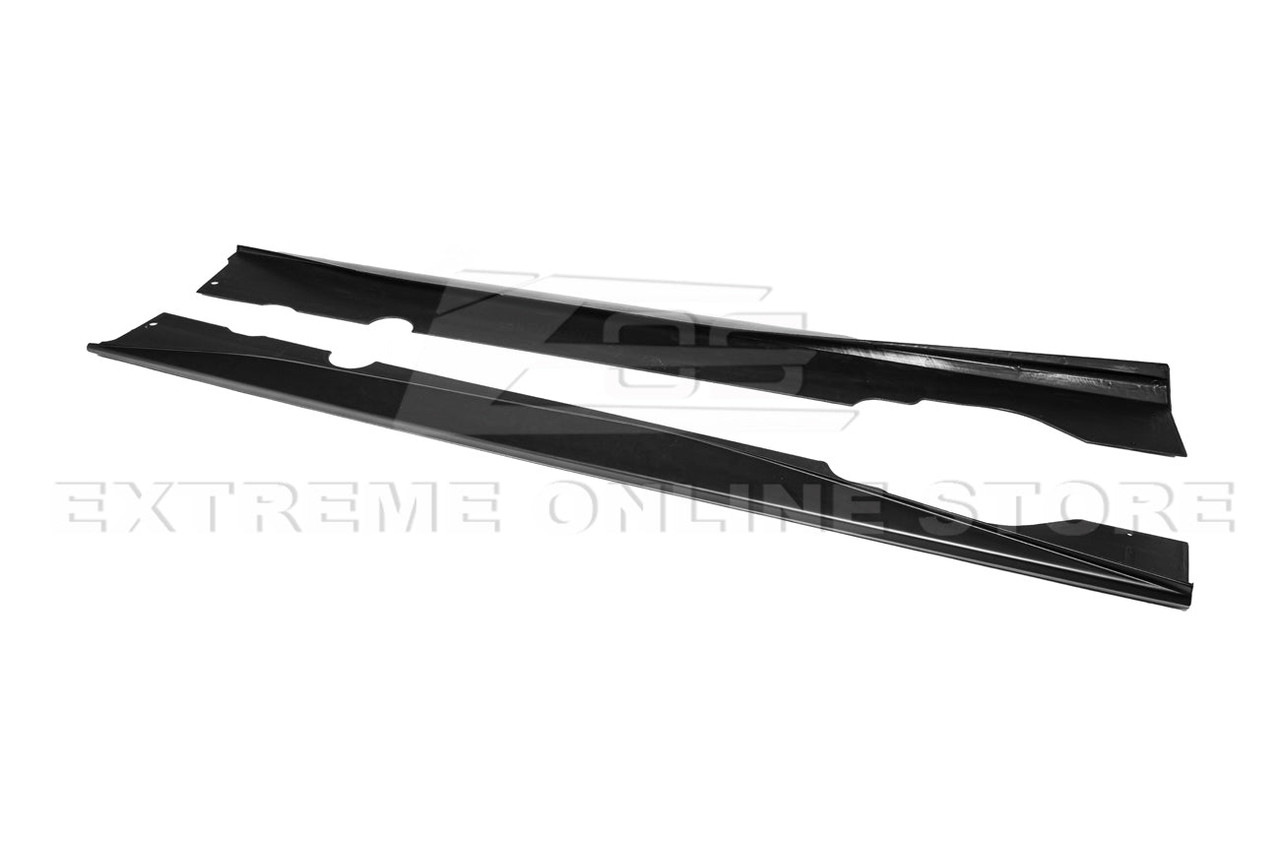 EOS Side Skirt Rocker Panels - Carbon Flash - C8 Corvette (SS-471