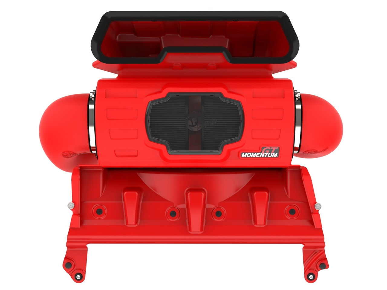 aFe Power Momentum GT Cold Air Intake System in Raising Hell Red w/ Black Pro 5R Filters - 21-24 RAM TRX