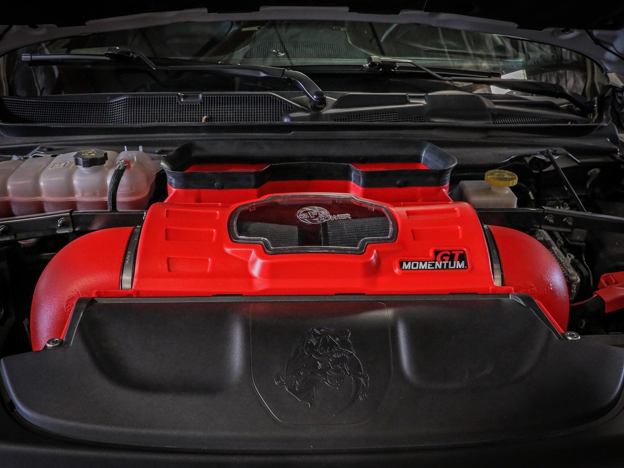 aFe Power Momentum GT Cold Air Intake System in Raising Hell Red w