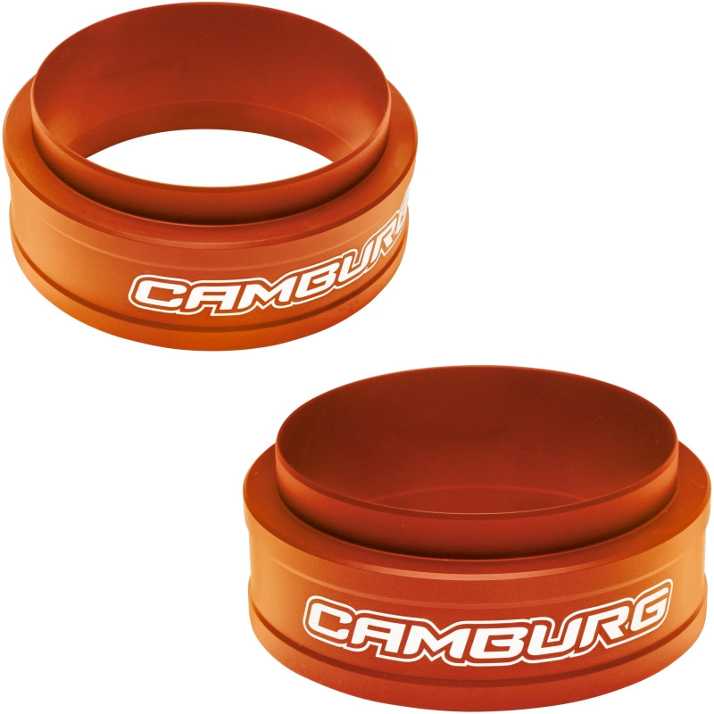 Camburg Ford Raptor 21-23 1.5in Front Spring Preload Spacer Kit (Fox Orange) - CAM-110227-ORG