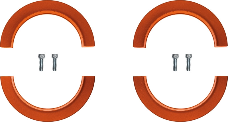 Camburg Ford Raptor 21-23 1.5in Front Spring Preload Spacer Kit (Fox Orange) - CAM-110227-ORG