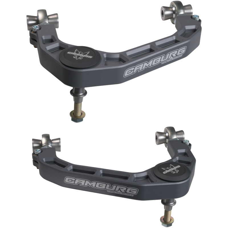 Camburg Ford F-150 2WD/4WD 04-20 KINETIK V2 Performance Billet Uniball Upper Arms - CAM-110230-GRY