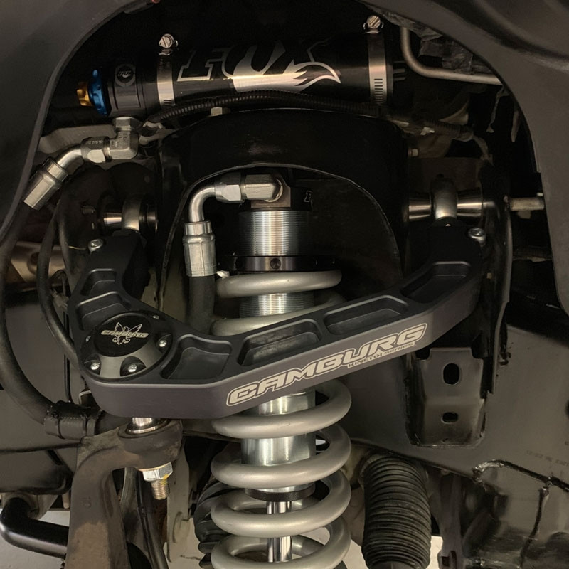 Camburg Ford F-150 2WD/4WD 04-20 KINETIK V2 Performance Billet Uniball Upper Arms - CAM-110230-GRY