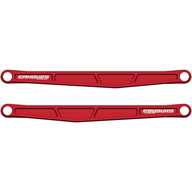 Camburg Ford Raptor 21-25 KINETIK Series Rear Billet Lower Trailing Arm Kit - Red - CAM-120042-RED