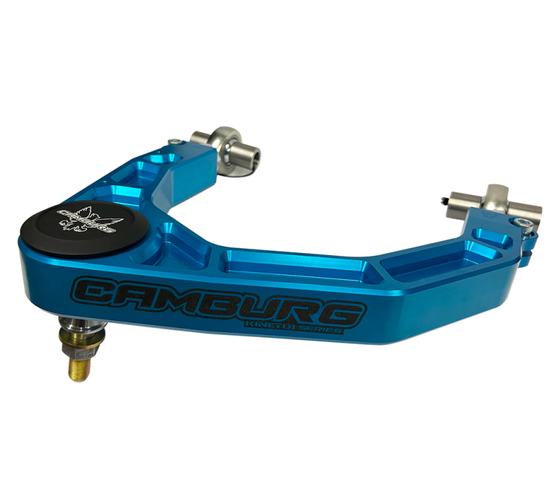 Camburg Chevy/GMC 1500 2WD/4WD 19-23 KINETIK V2 Performance Billet Uniball Upper Arms (King Blue) - CAM-210099-BLU