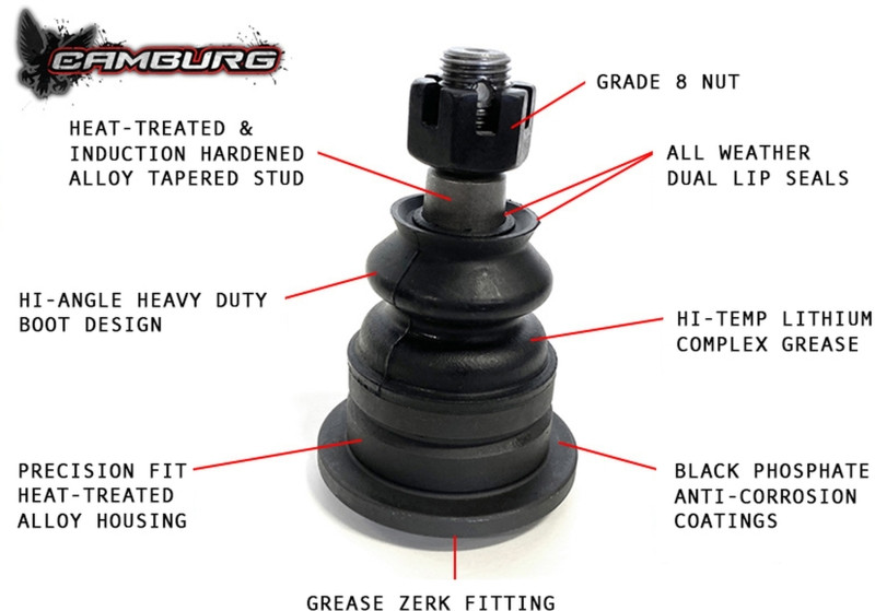 Camburg Toyota Tacoma Pre/4WD 05-23 Performance X-Joint Upper Arms - CAM-310078