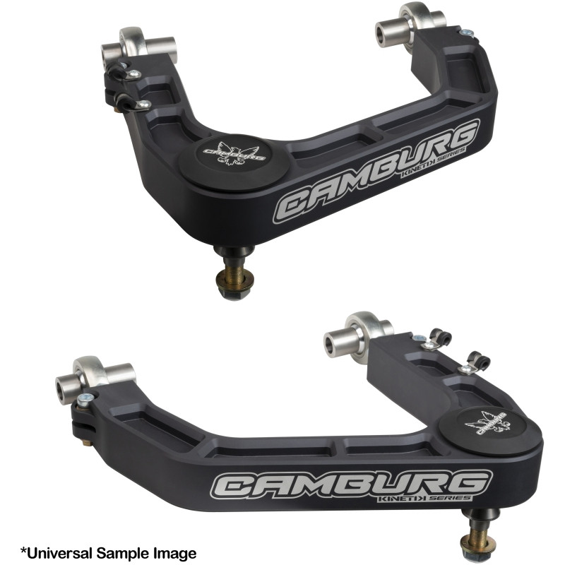 Camburg 03-21 Toyota Prado 120/150 KINETIK V2 Performance Billet Uniball Upper Arms - CAM-310192-GRY