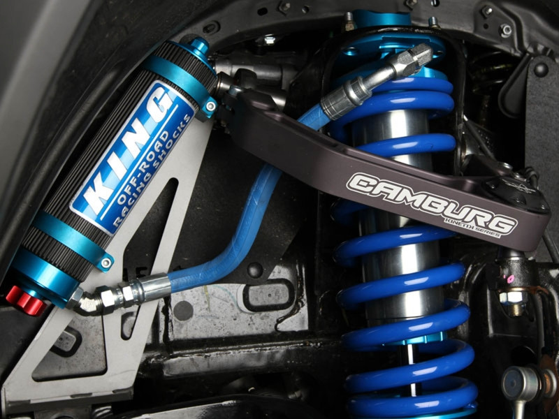 Camburg 03-21 Toyota Prado 120/150 KINETIK V2 Performance Billet Uniball Upper Arms - CAM-310192-GRY