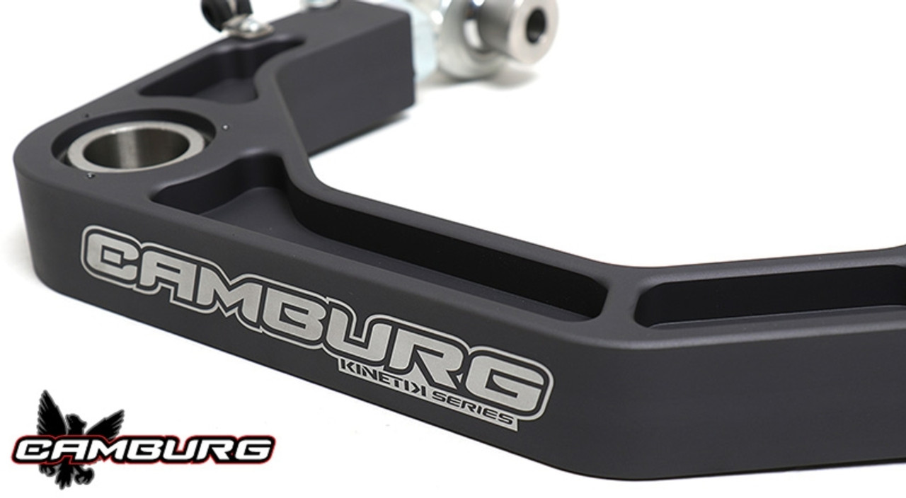 Camburg 03-21 Toyota Prado 120/150 KINETIK V2 Performance Billet Uniball Upper Arms - CAM-310192-GRY