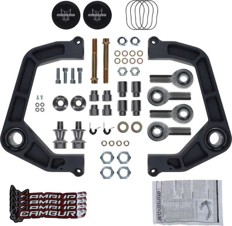 Camburg 08-21 Toyota Landcruiser 200 Series KINETIK V2 Performance Billet Uniball Upper Arms - CAM-310193-GRY
