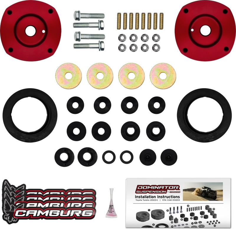 Camburg 22-24 Toyota Tundra 2wd /4wd Dominator Preload Spacer Kit - CAM-310203