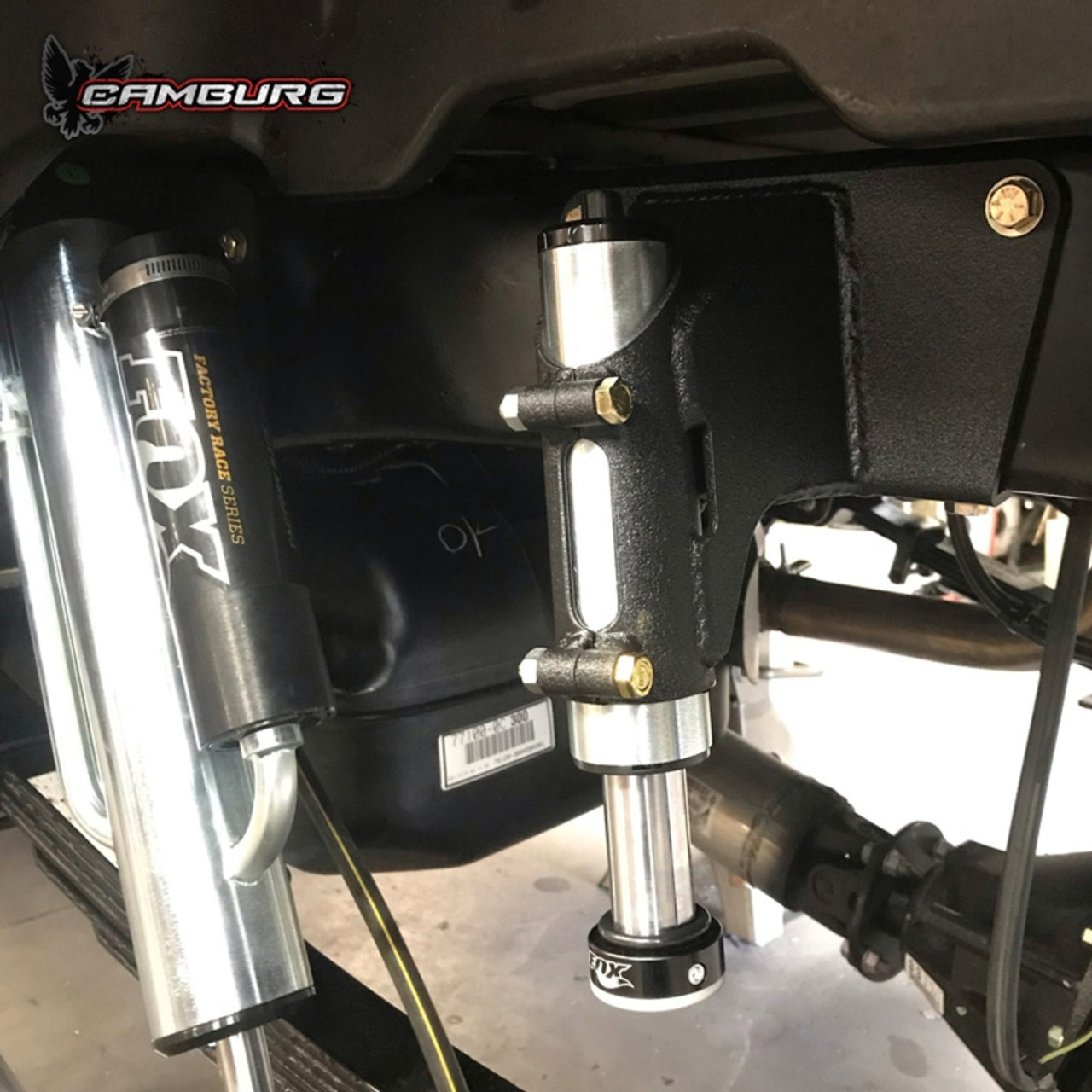 Camburg 05-23 Toyota Tacoma Pre/4wd Bolt-on Rear FOX 2.0 Bump Stop Mount Kit (S/U) - CAM-320007