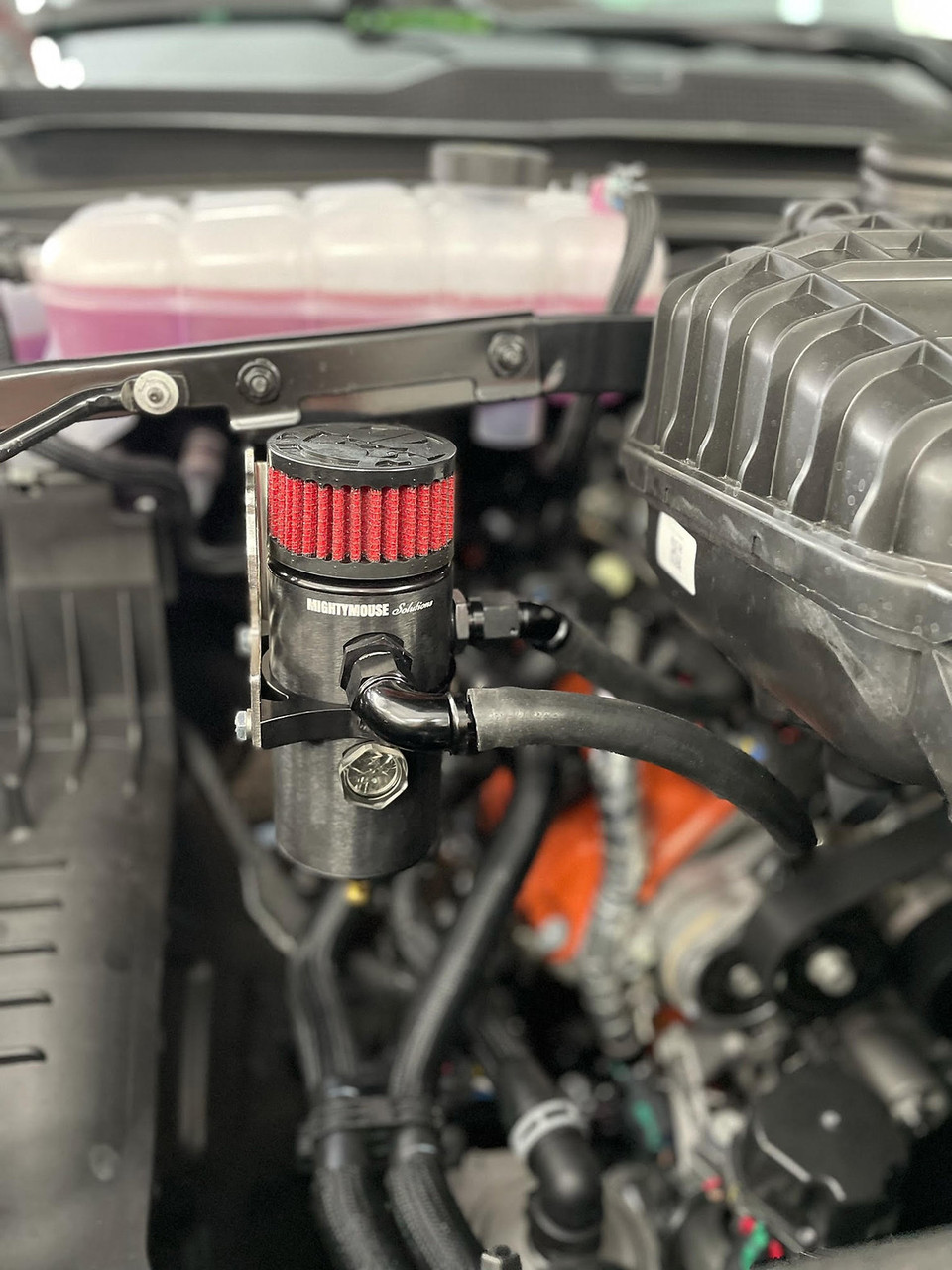 MightyMouse Mild Catch Can Kit - 21-24 RAM TRX