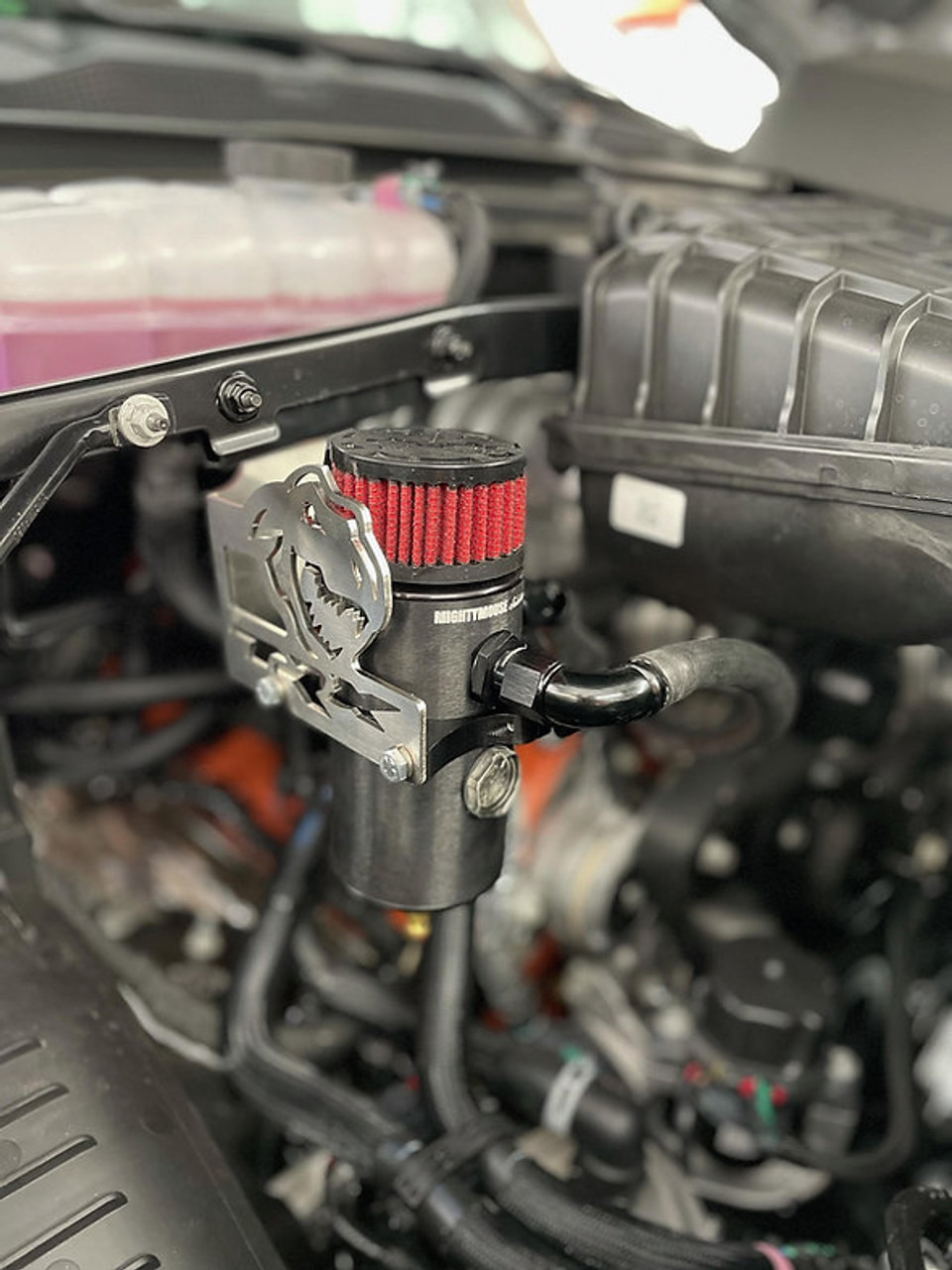 MightyMouse Wild Catch Can Kit - 21-24 RAM TRX