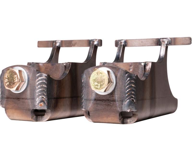 Carli 13-23 Ram 2500/3500 Dominator Lower Shock Mounts Front Weld In - CS-DLSM-14-F