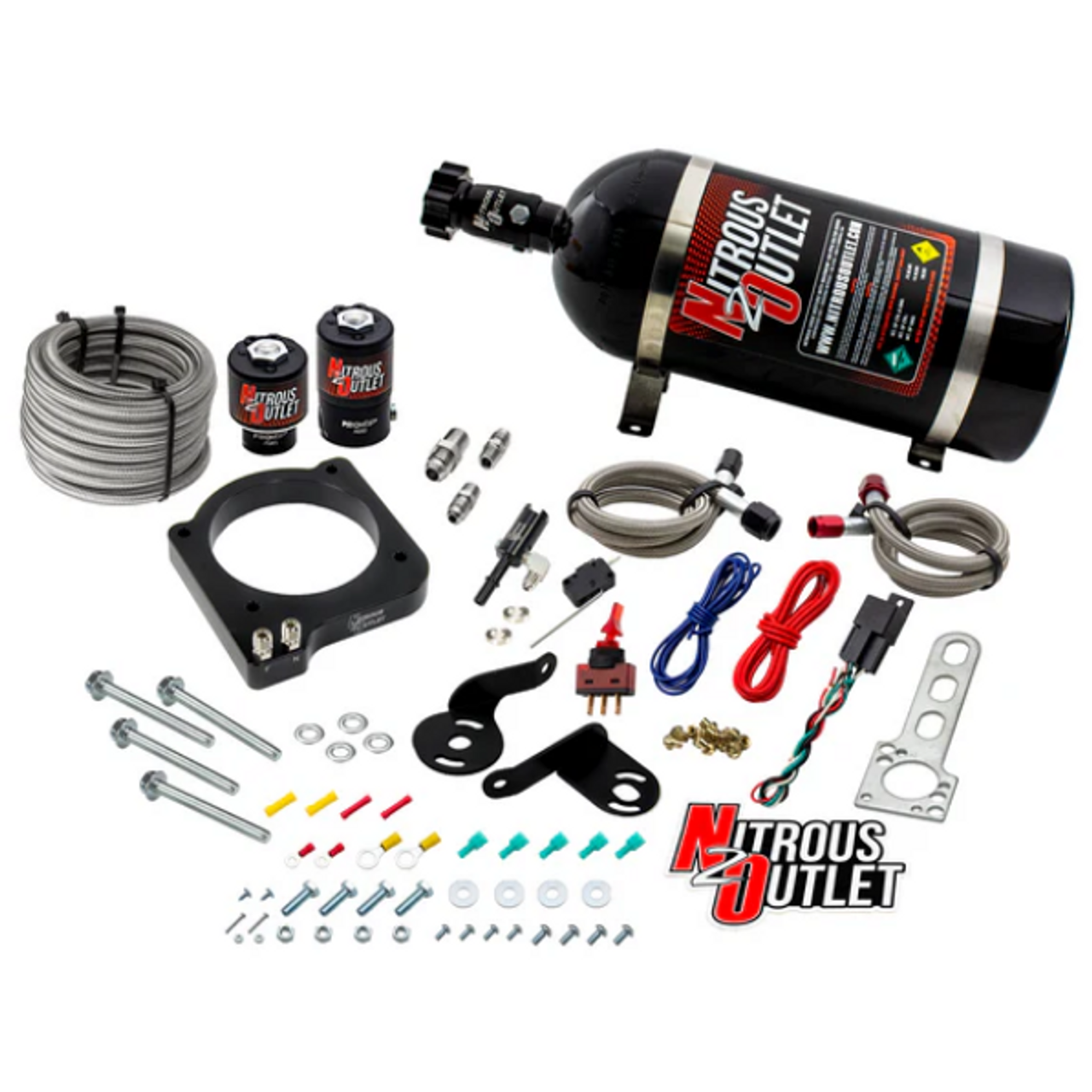 Nitrous Outlet 92mm Nitrous Plate System - Hellcat / TRX / Trackhawk