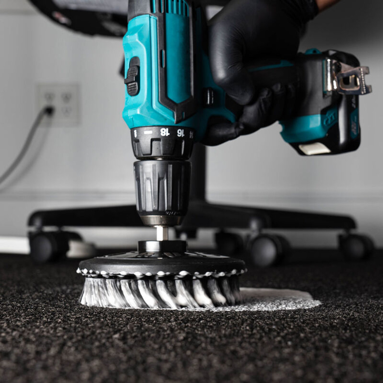 Chemical Guys Carpet Brush w/Drill Attachment - Light Duty - ACC506