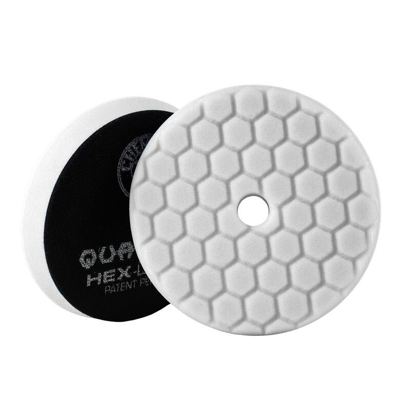 Chemical Guys Hex-Logic Quantum Light-Medium Polishing Pad - White - 5.5in - BUFX114HEX5