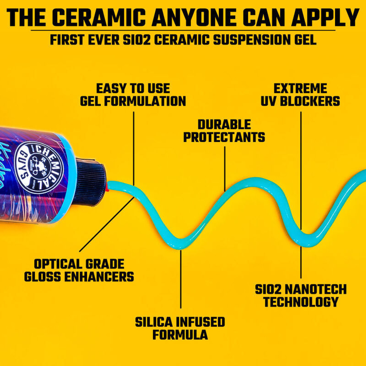 Chemical Guys HydroSlick SiO2 Ceramic Wax - 16oz - WAC22916