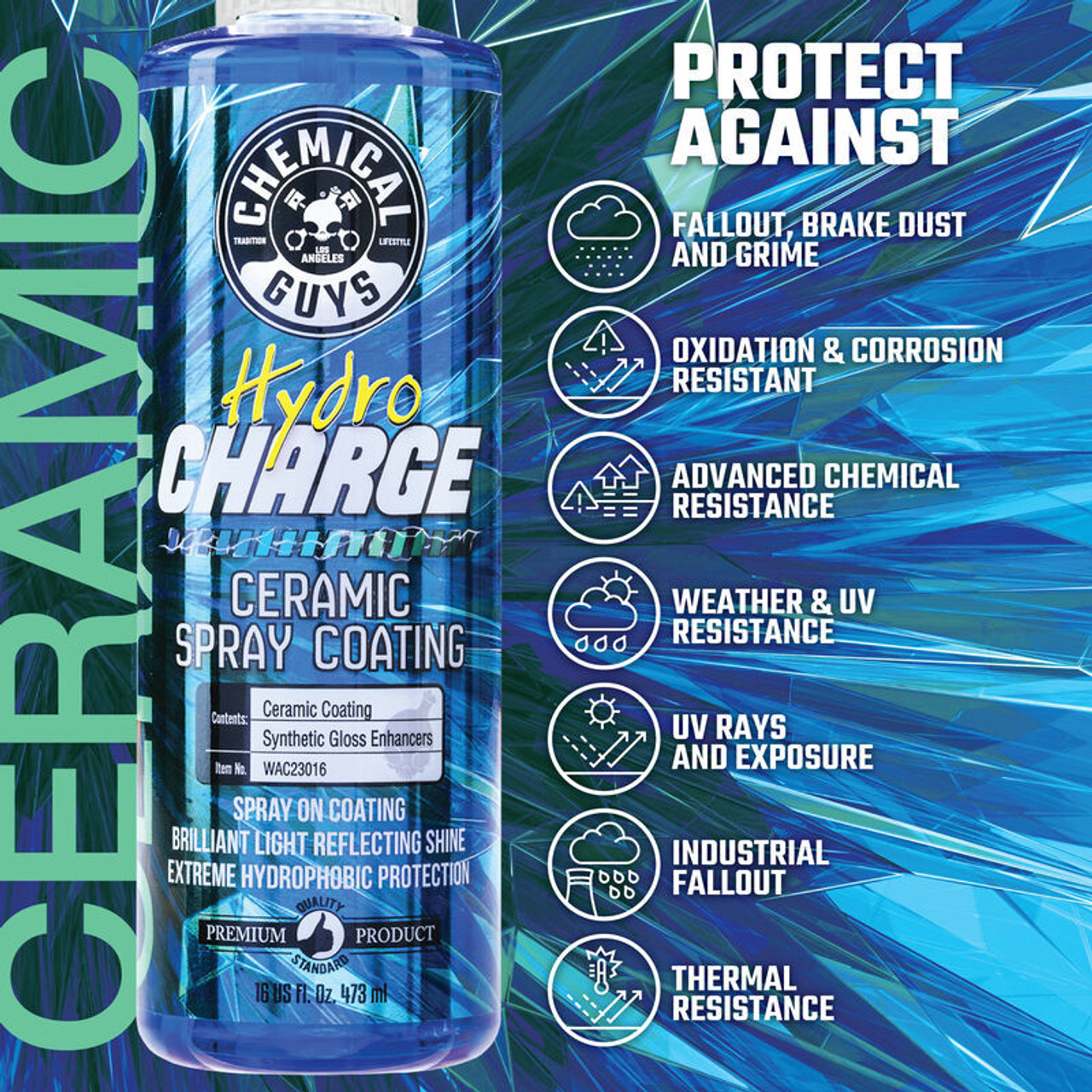 Chemical Guys HydroSlick SiO2 Ceramic Wax - 16oz - WAC22916