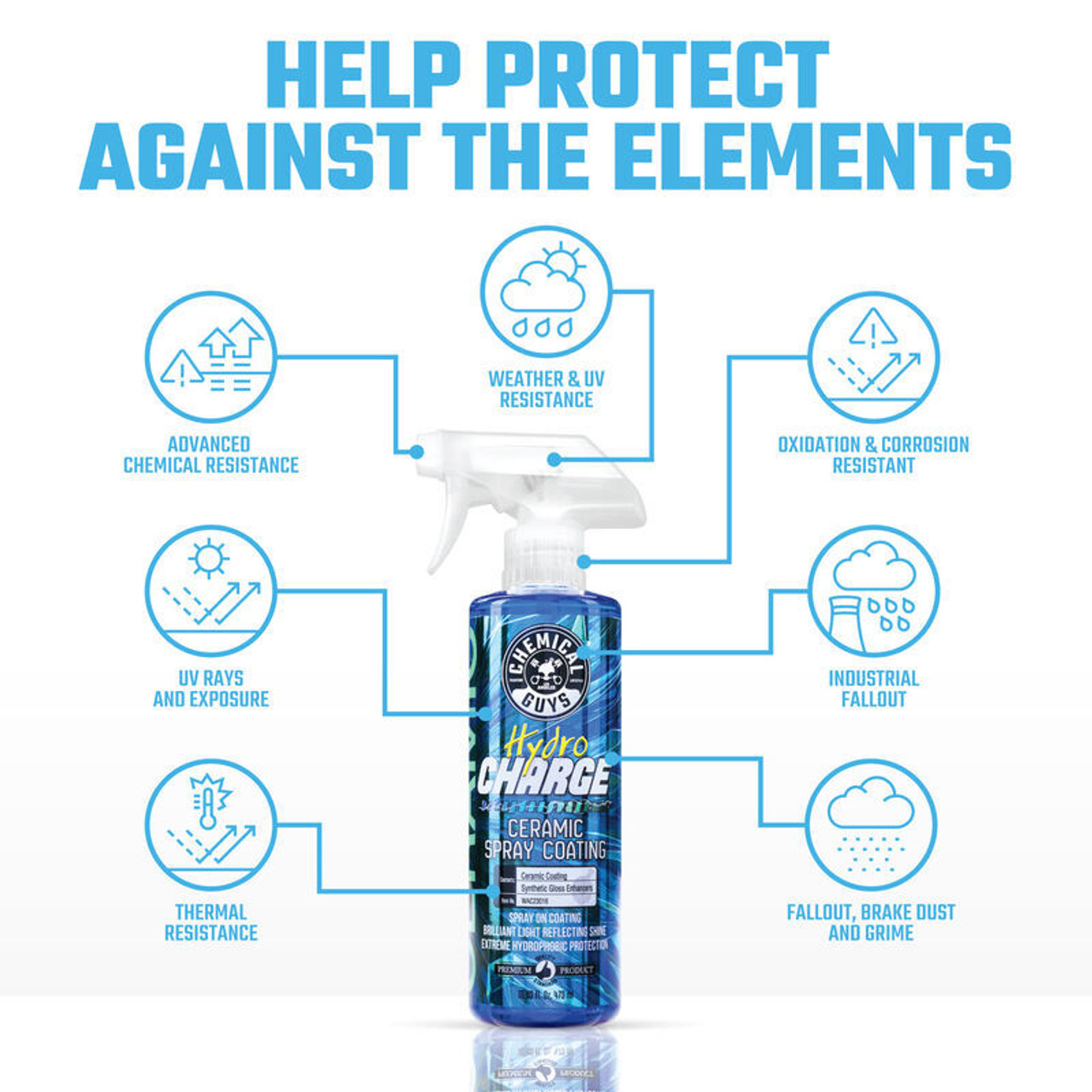 Chemical Guys HydroSlick SiO2 Ceramic Wax - 16oz - WAC22916