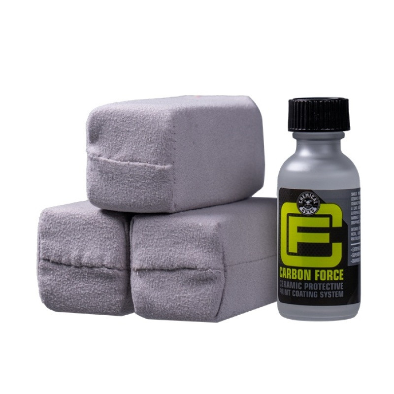 Chemical Guys Carbon Force Ceramic Protective Paint Coating System - 1oz + 3 MircoSuede Applicators - WAC232 User 1