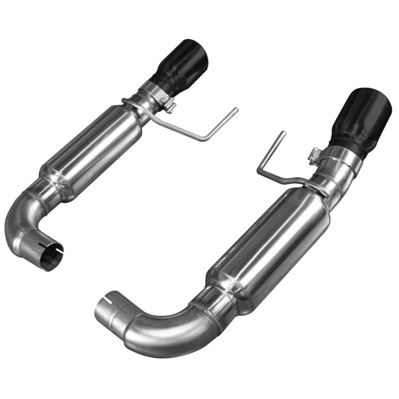 Kooks 3" Axleback Exhaust w. Black Tips - 15-17 Mustang GT S550