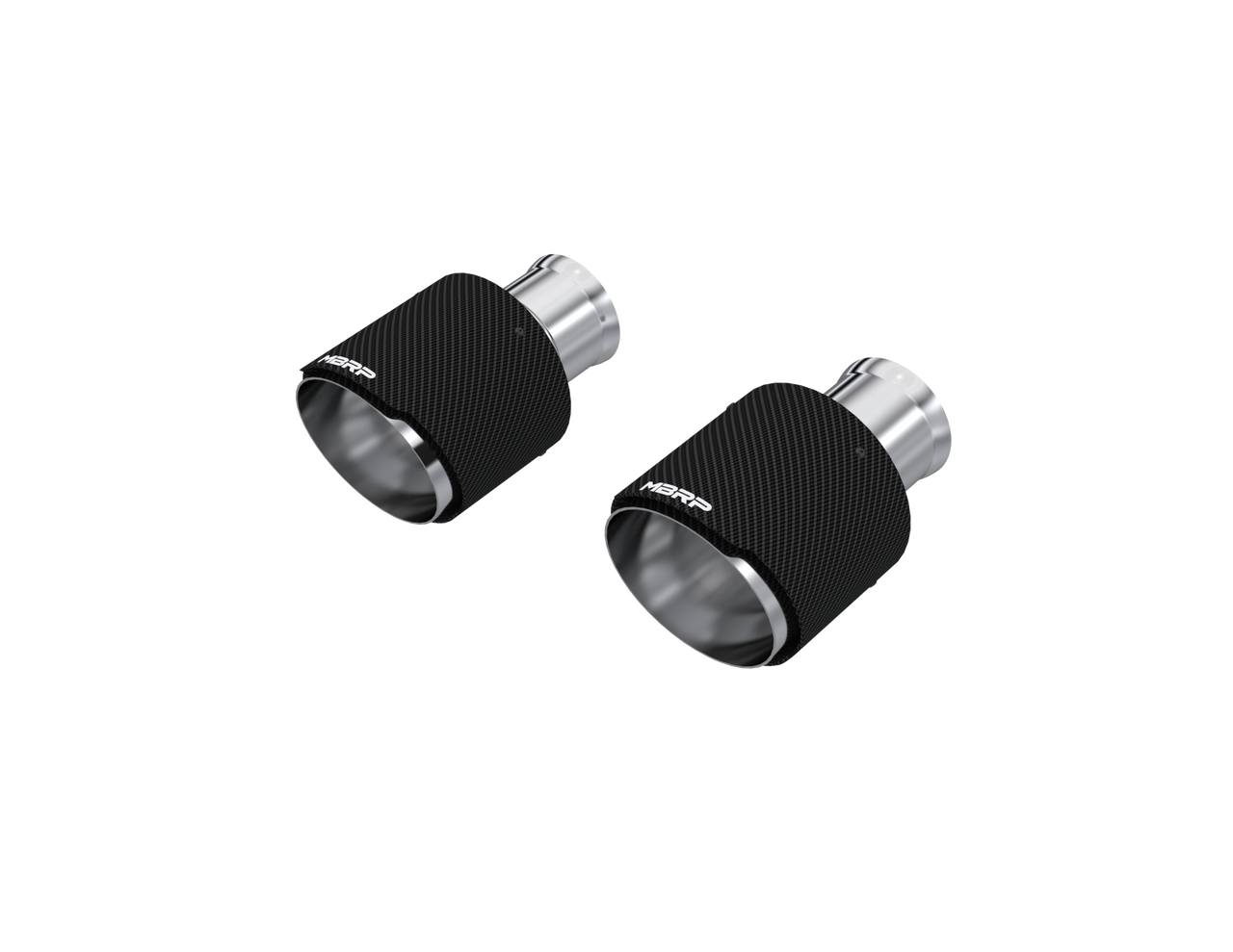 MBRP Exhaust Tip Kit - Carbon Fiber - 15+ Charger Hellcat / Redeye