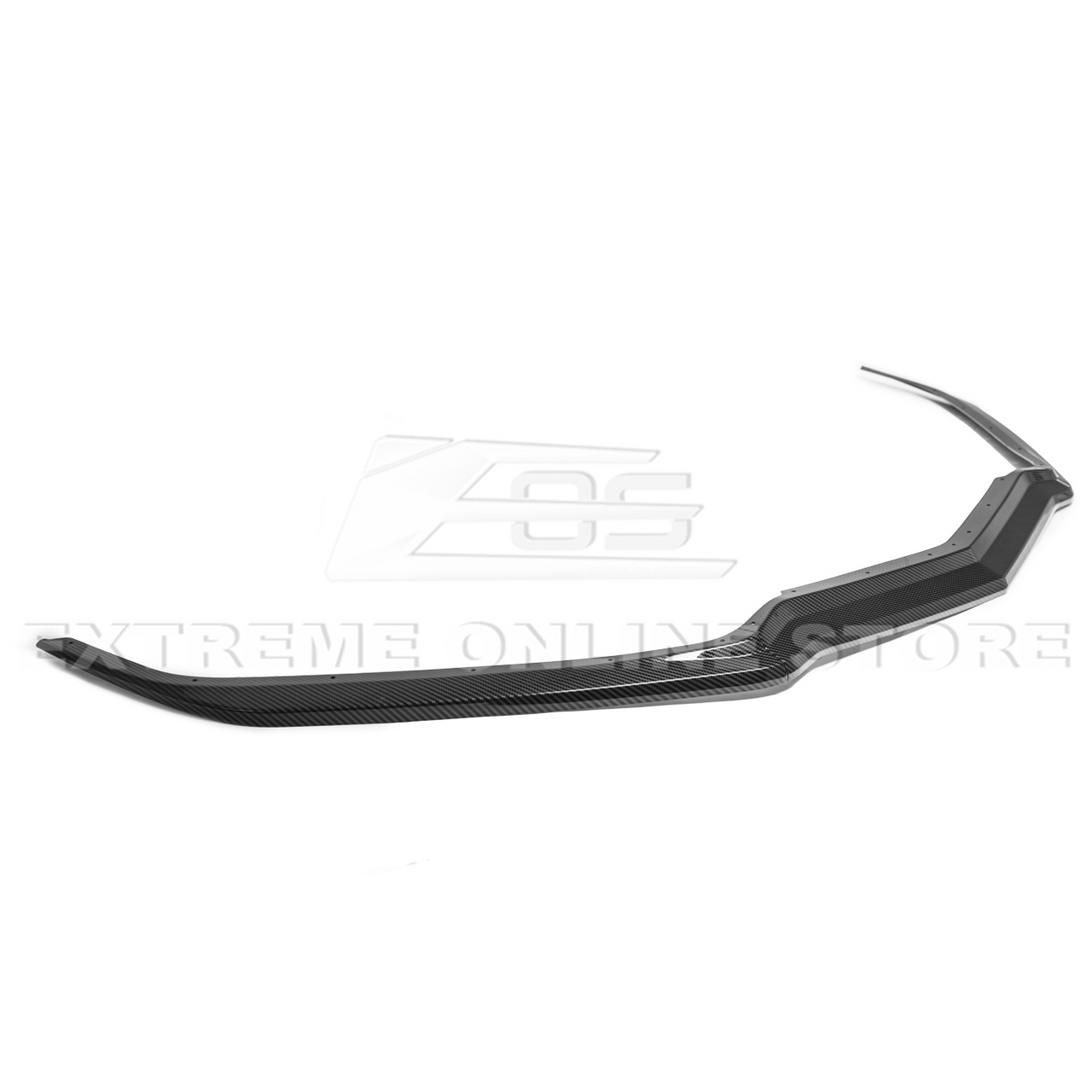 EOS Front Splitter Z51 Style - Hydro-Dipped Carbon - C8 Corvette (FLIP-267-CFLK)