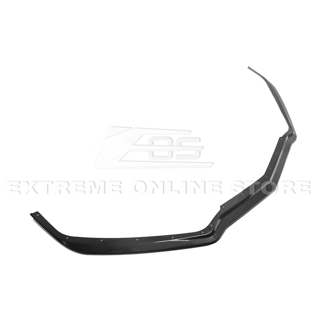 EOS Front Splitter Z51 Style - Hydro-Dipped Carbon - C8 Corvette (FLIP-267-CFLK)